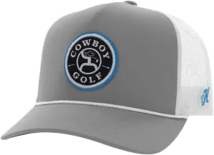 HOOEY Cowboy Golf Adjustable Snapback Trucker Mesh Back Hat