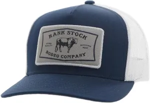 HOOEY Rank Stock Adjustable Snapback Mesh Back Trucker Hat