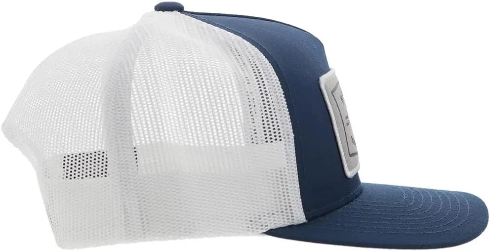 HOOEY Rank Stock Adjustable Snapback Mesh Back Trucker Hat