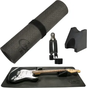 Hricane Guitar Work Mat Kit Two Heights Guitar Neck Support Rest Guitar String Winder and Cutter Tool - Guitar Workstation Repair Maintenance of String Instruments