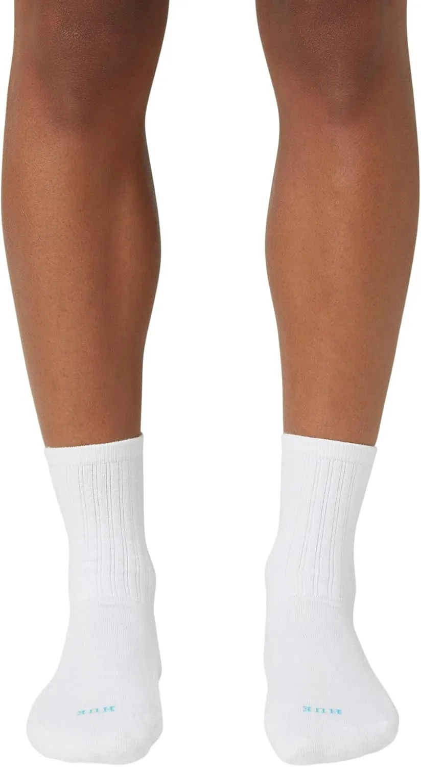 HUE Women's Air Cushion Crew Sock 3 Pair Pack