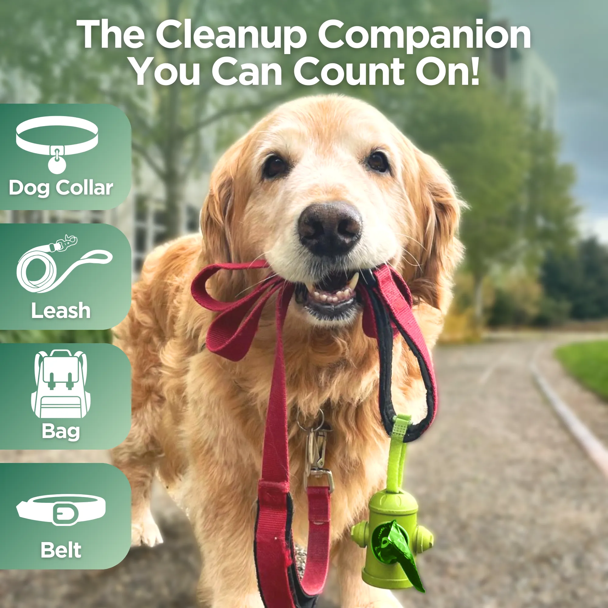 Hydrant Dispenser   Leash Roll Poop Bags