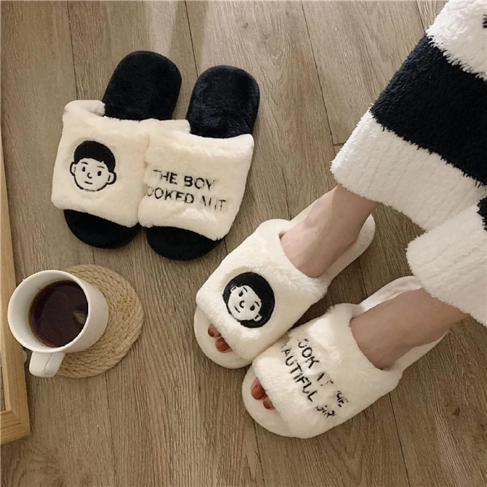 Indoor Outdoor Shoes,Plush Warm Maternity Shoes, Non-Slip Postpartum Confinement Shoes-A_36-37,Hardwearing Sole