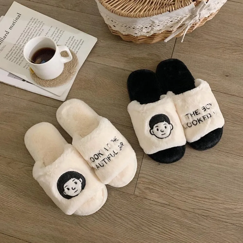Indoor Outdoor Shoes,Plush Warm Maternity Shoes, Non-Slip Postpartum Confinement Shoes-A_36-37,Hardwearing Sole