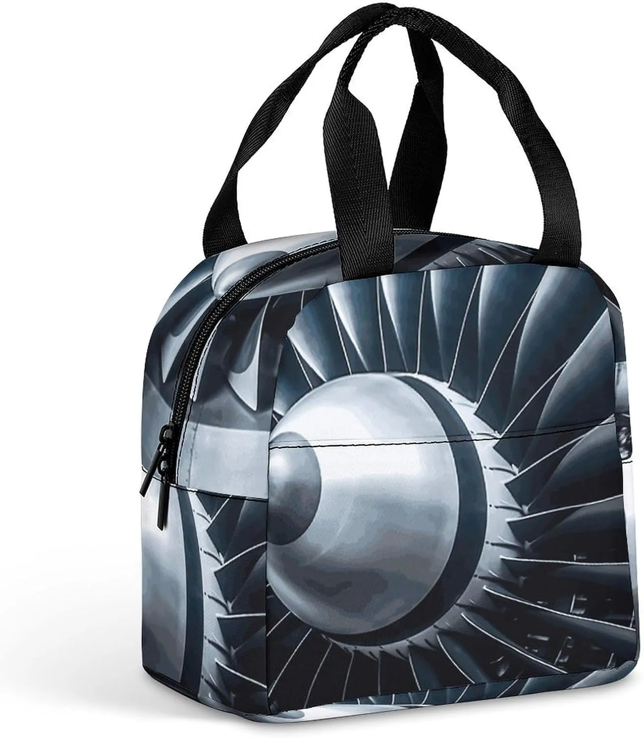 Insulated Lunch Bags Jet Engine Lunch Bag for Women Men Insulated Lunch Box for Work Picnic Travel