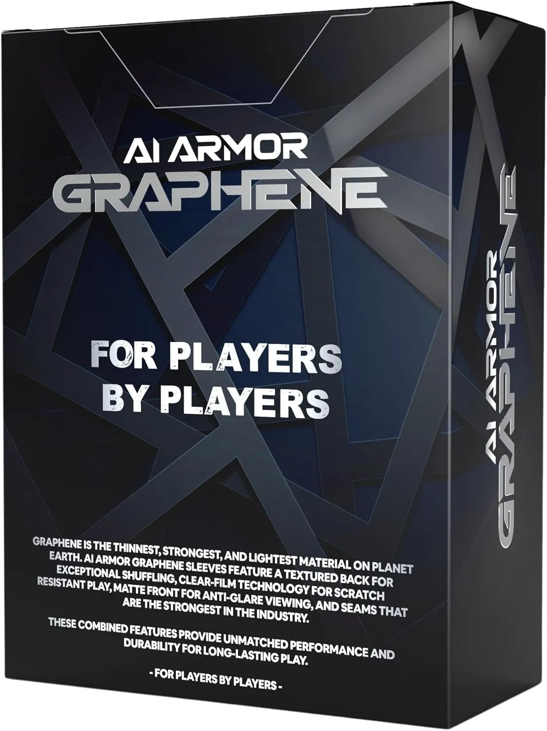 (Island) - 100ct Textured Matte TCG/MTG Art Sleeves by Ai Armor (Graphene)