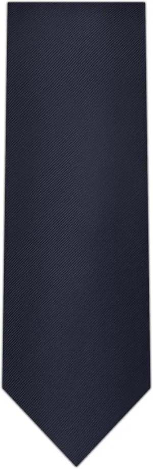 Jacob Alexander Men's Silk Blend Solid Color Regular Length Classic Neck Tie