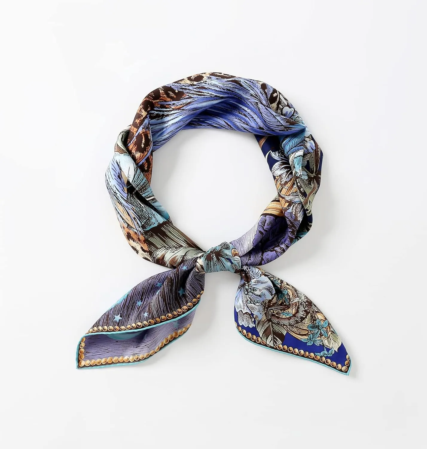 Jeelow 100 Real Mulberry Silk Scarfs 35x35 Or 25x25 Inch Square Shawl Wrap For Women Hair Wrapping