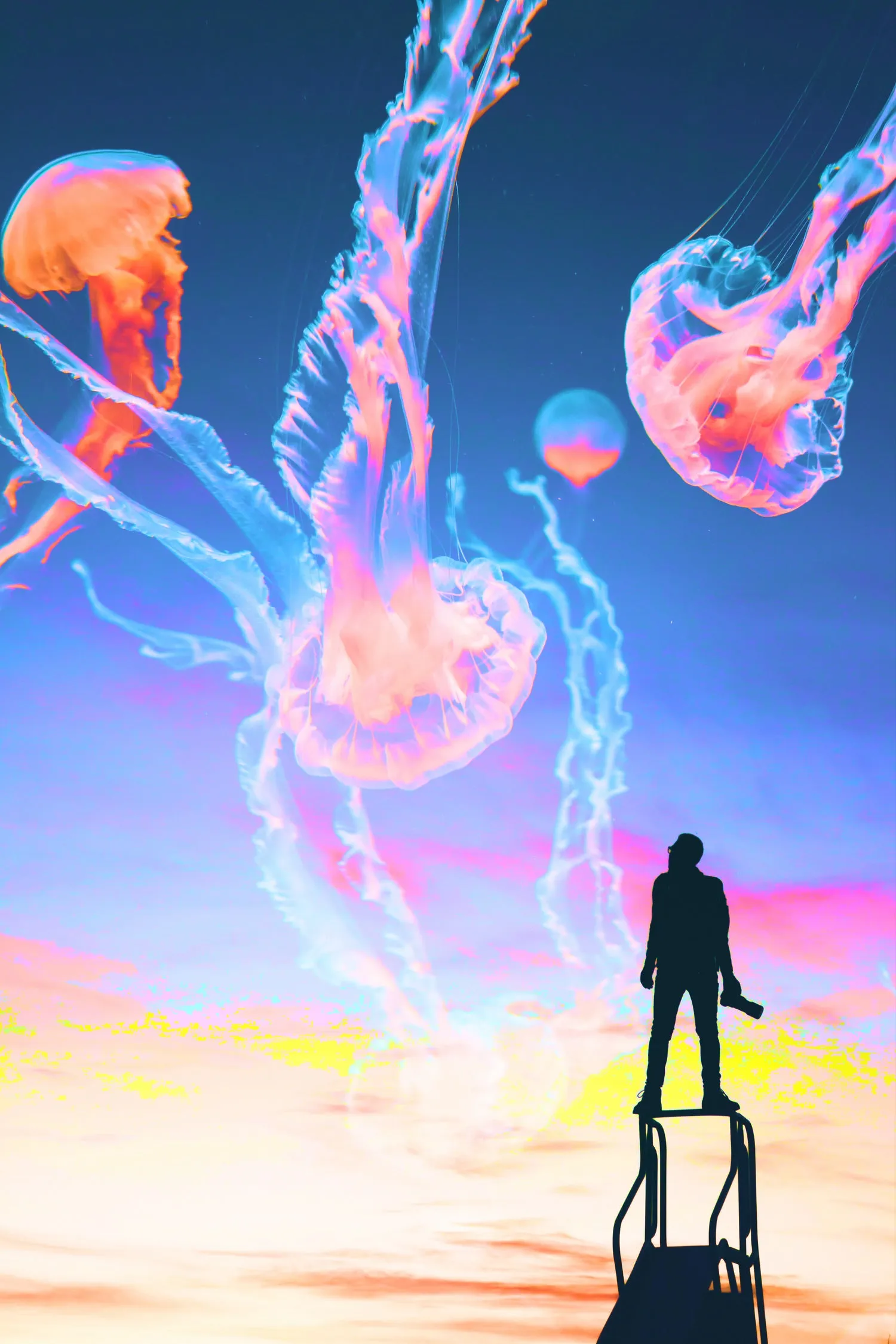 Jelly Clouds Assemblage