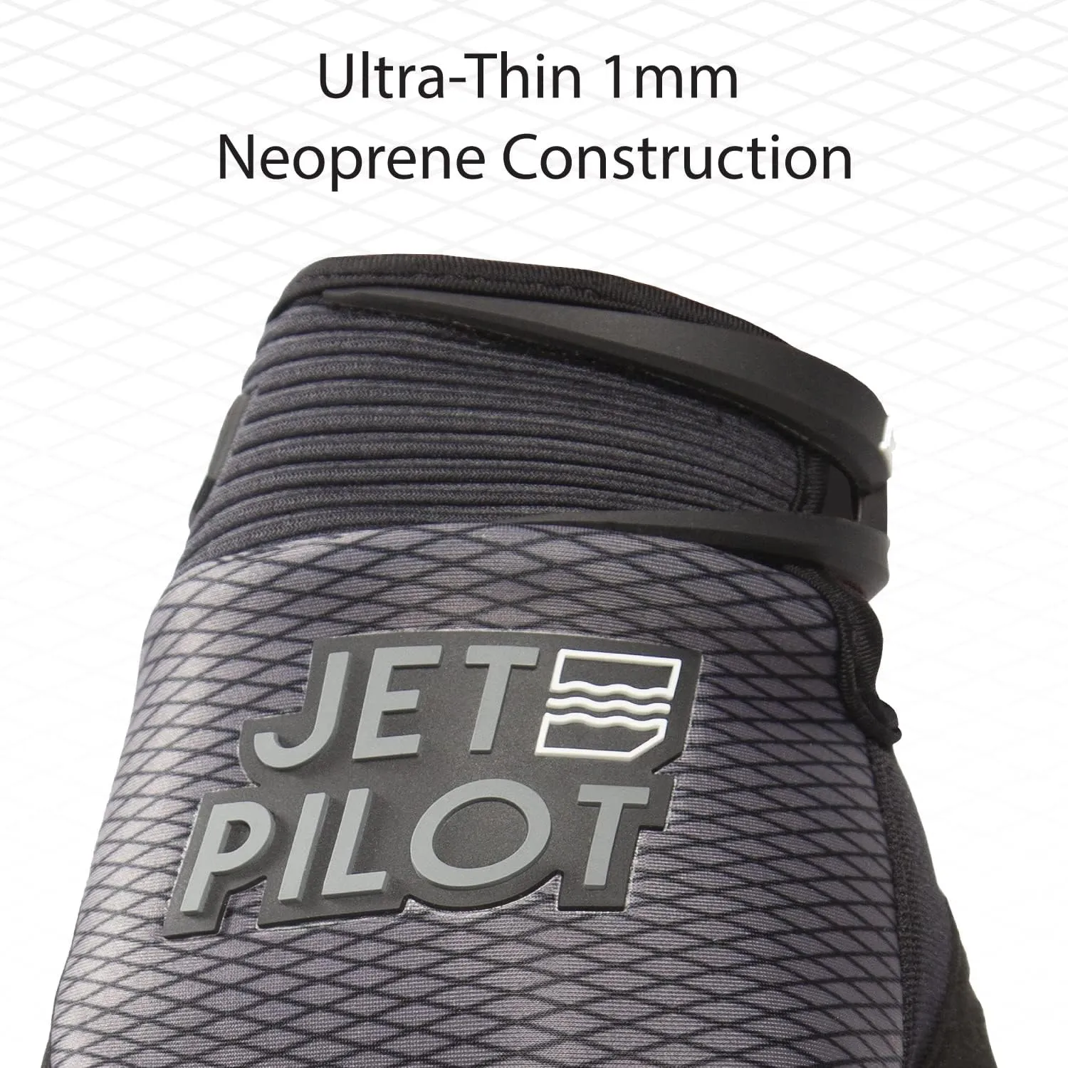Jetpilot Hold Fast Full Finger PWC Glove - High-Intensity Water Sports: Jet Skiing, Kayaking, Windsurfing, Kiteboarding, Sailing, Stand Up Paddle Boarding, Personal Water Craft