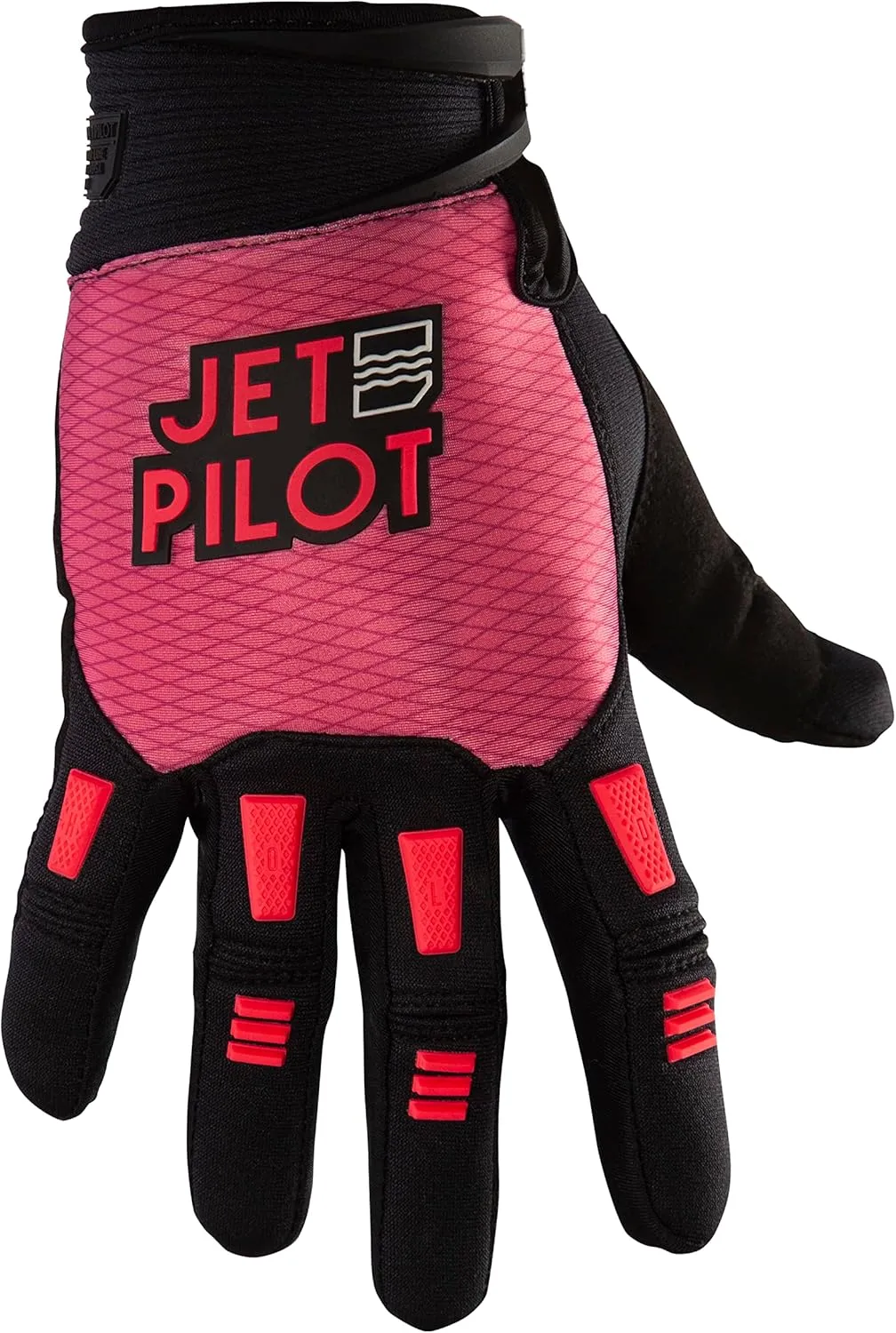Jetpilot Hold Fast Full Finger PWC Glove - High-Intensity Water Sports: Jet Skiing, Kayaking, Windsurfing, Kiteboarding, Sailing, Stand Up Paddle Boarding, Personal Water Craft