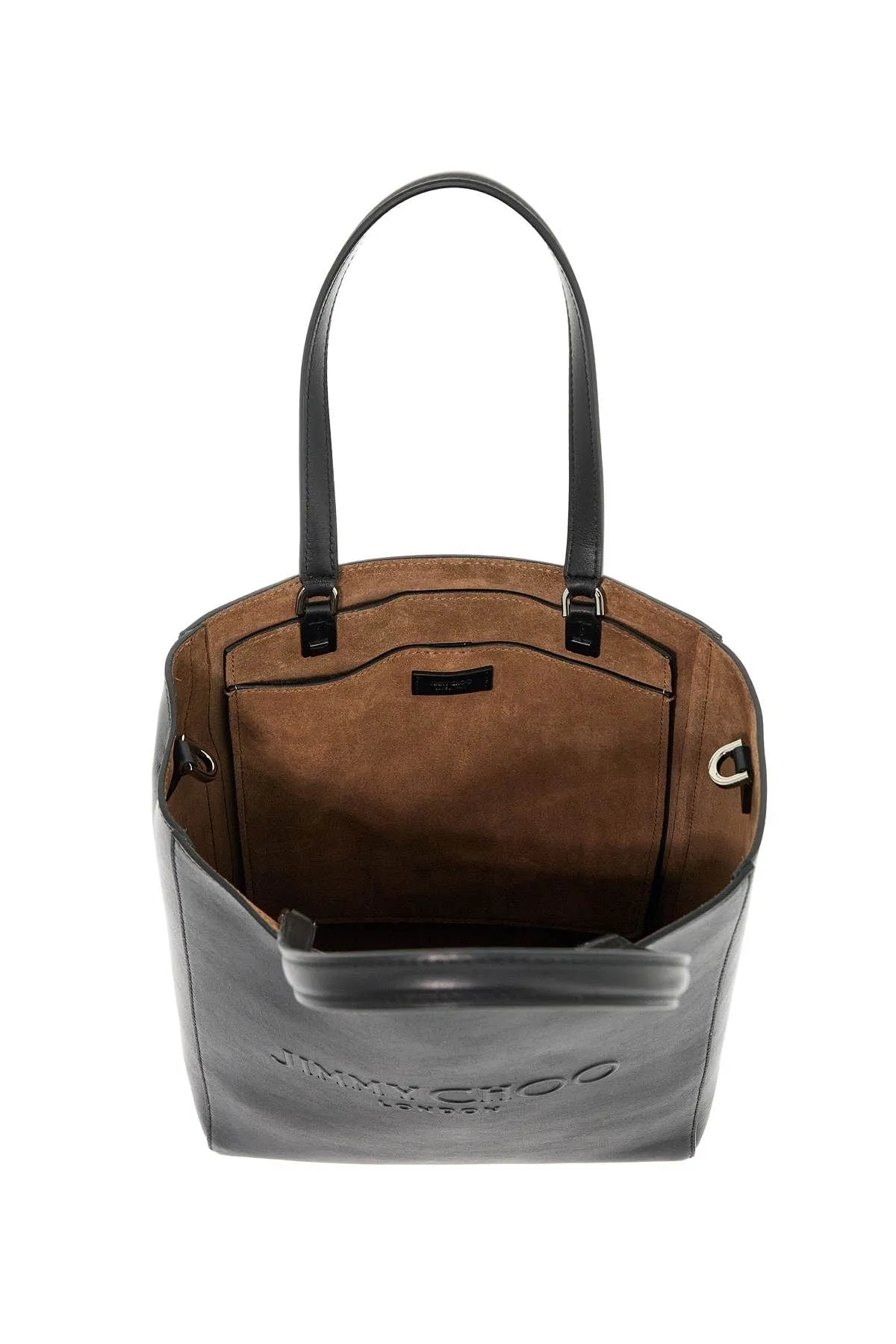 Jimmy Choo Smooth Leather Lenny N/S Tote Bag.