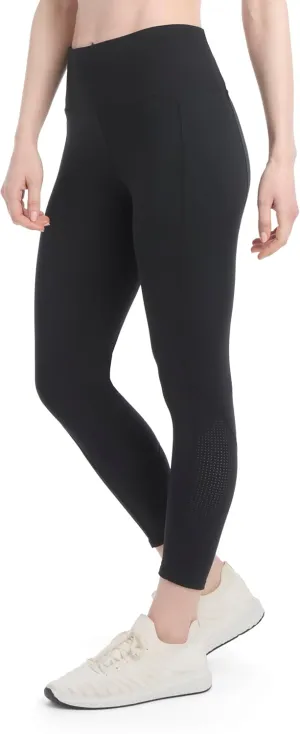 Jockey Women's High Waist Mesh Trim Crop Active Leggings