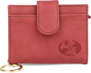 Julia Buxton Heiress Pik-Me-Up® Tab Card Case Red