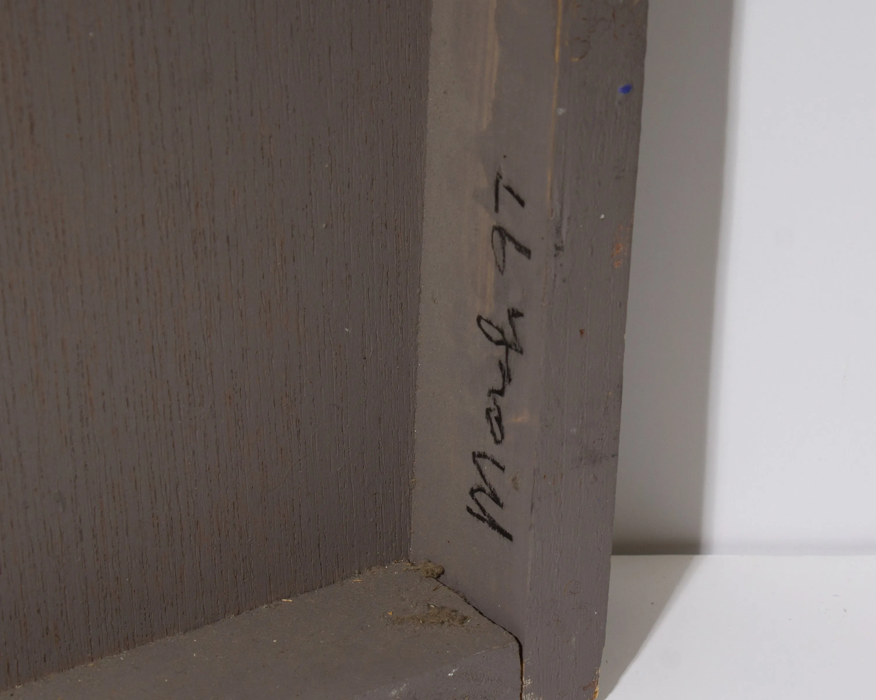 Juliet Holland Signed 1999 “Intimations 8” Mixed Media Wall Assemblage