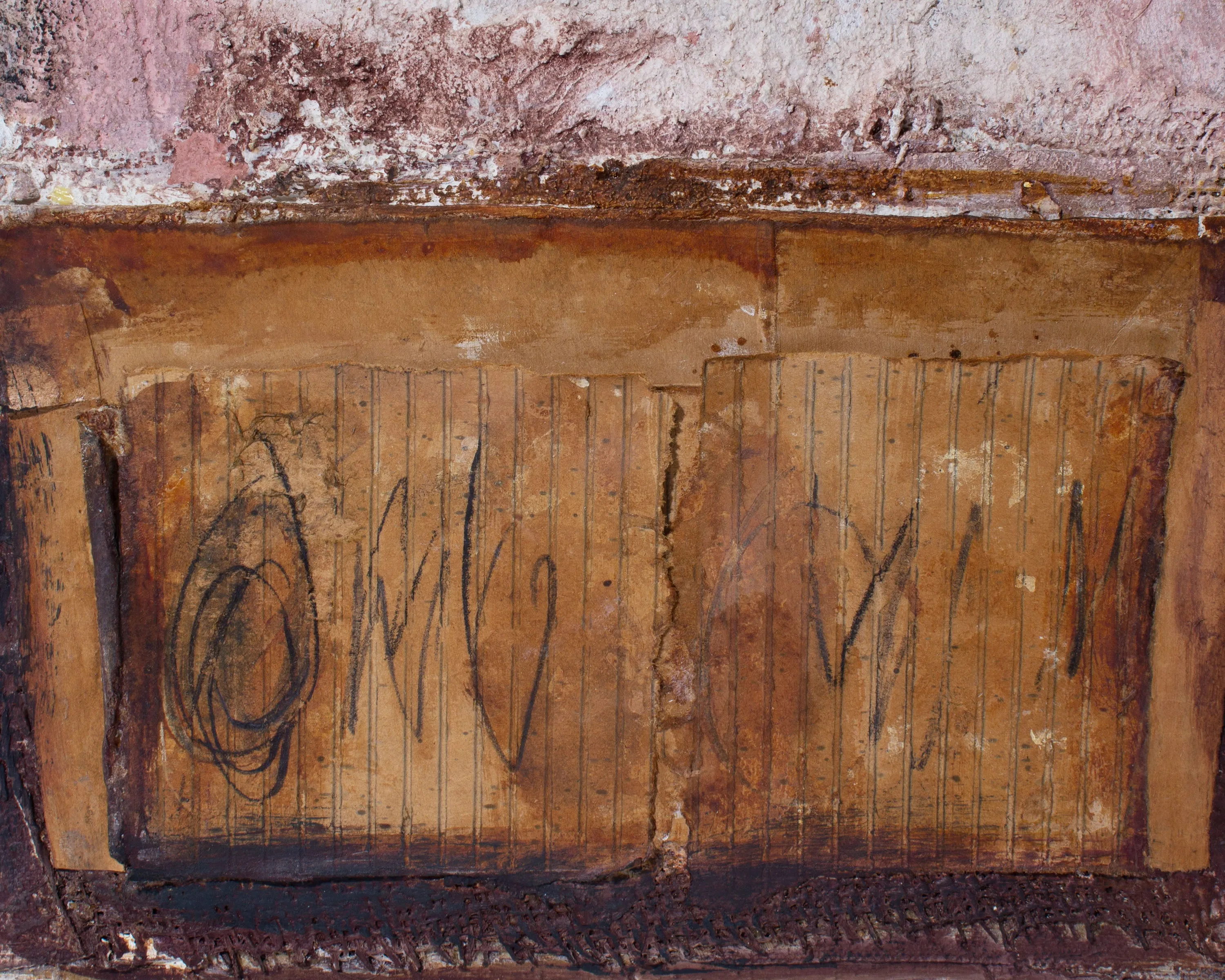 Juliet Holland Signed 1999 “Intimations 8” Mixed Media Wall Assemblage