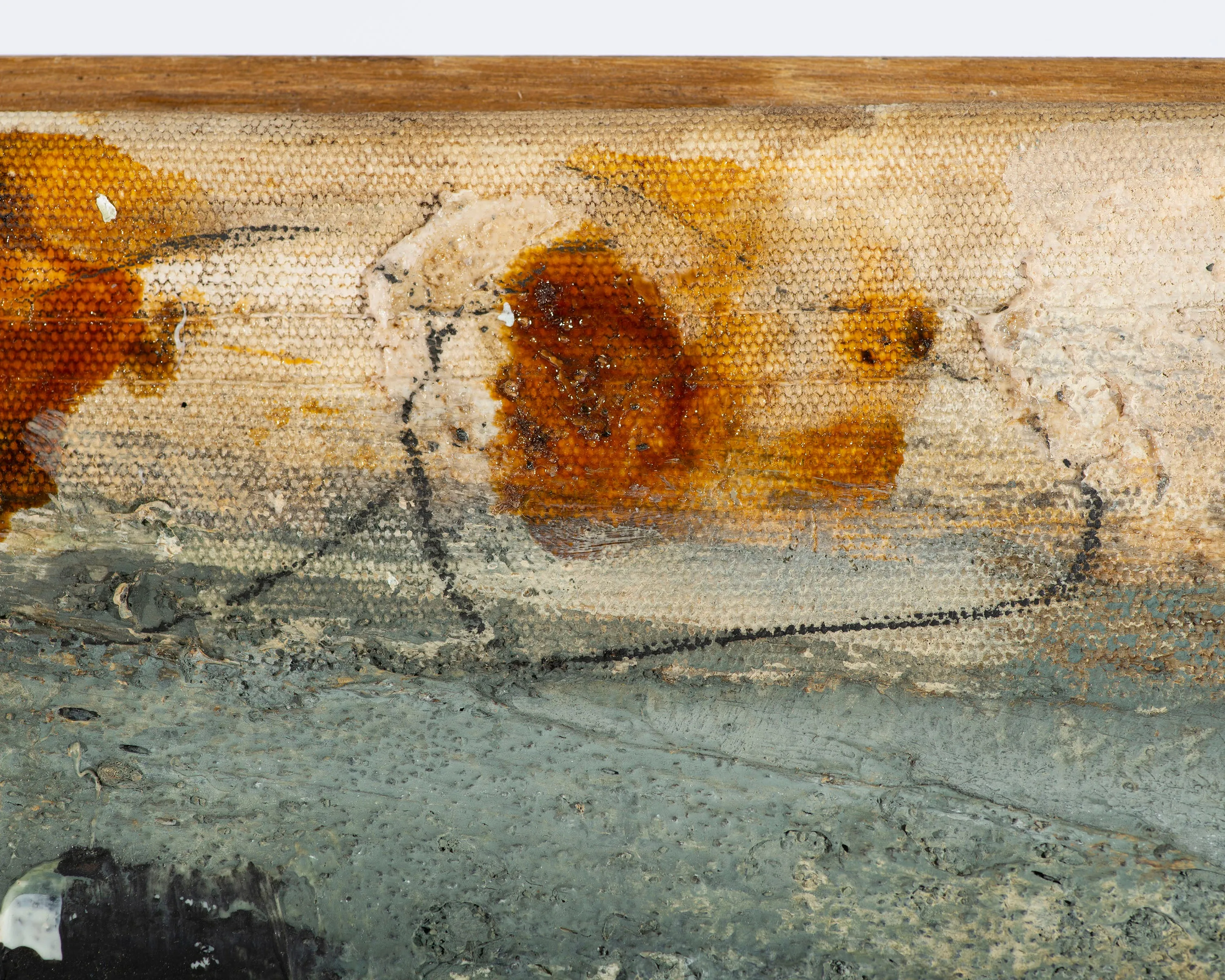 Juliet Holland Signed 2004 “Asoko 41” Mixed Media Wall Assemblage