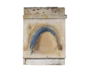 Juliet Holland Signed “Constructing Memory 40” Mixed Media Wall Assemblage