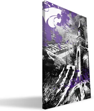 Kansas State Wildcats 16x24 Spirit Canvas Print