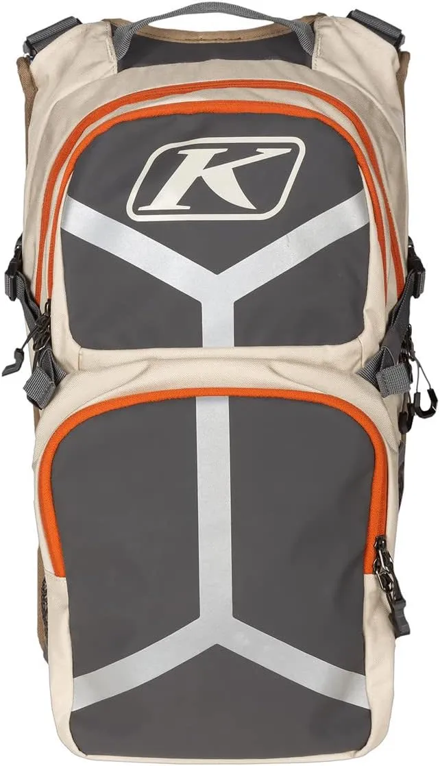 KLIM Arsenal 15 Motorcycle Backpack Tan - Potter's Clay