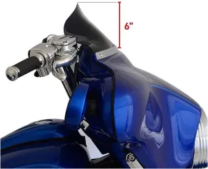 Klock Werks Flare for 1996-2013 FLH (6.5" Black)