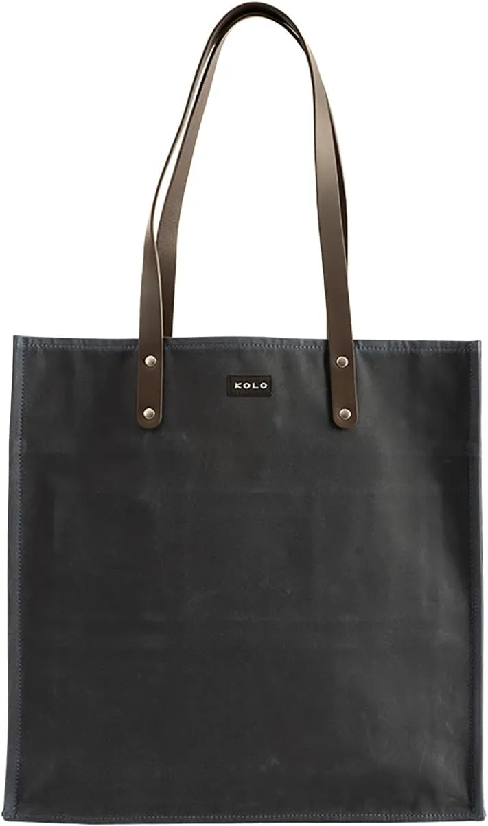 Kolo Mercato Weatherproof Tote Bag, 100% Organic Cotton Canvas, Ideal for Travel