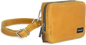 Kolo Myles Shoulder Sling Bag, Cross-Body Shoulder Strap, Organic Waxed Cotton Canvas
