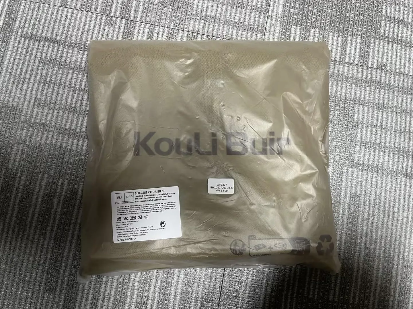 KouLi Buir Crossbody Purses for Women - PU Leather Shoulder Handbags Sling Bag Crossboby Bags Medium Multi Pockets