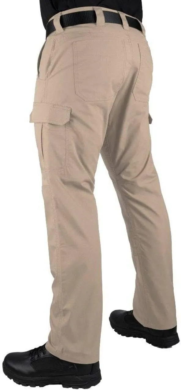 LA Police Gear Men's Battle Rattle Stretch Cargo Pants, Durable Ripstop Tactical Pants for Men, Stretch Waistband EDC Pants