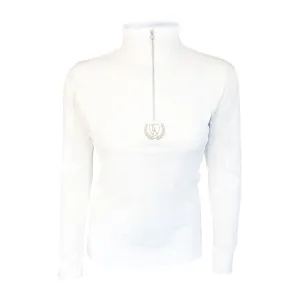 Ladies EA Ventilated Zip Shirt