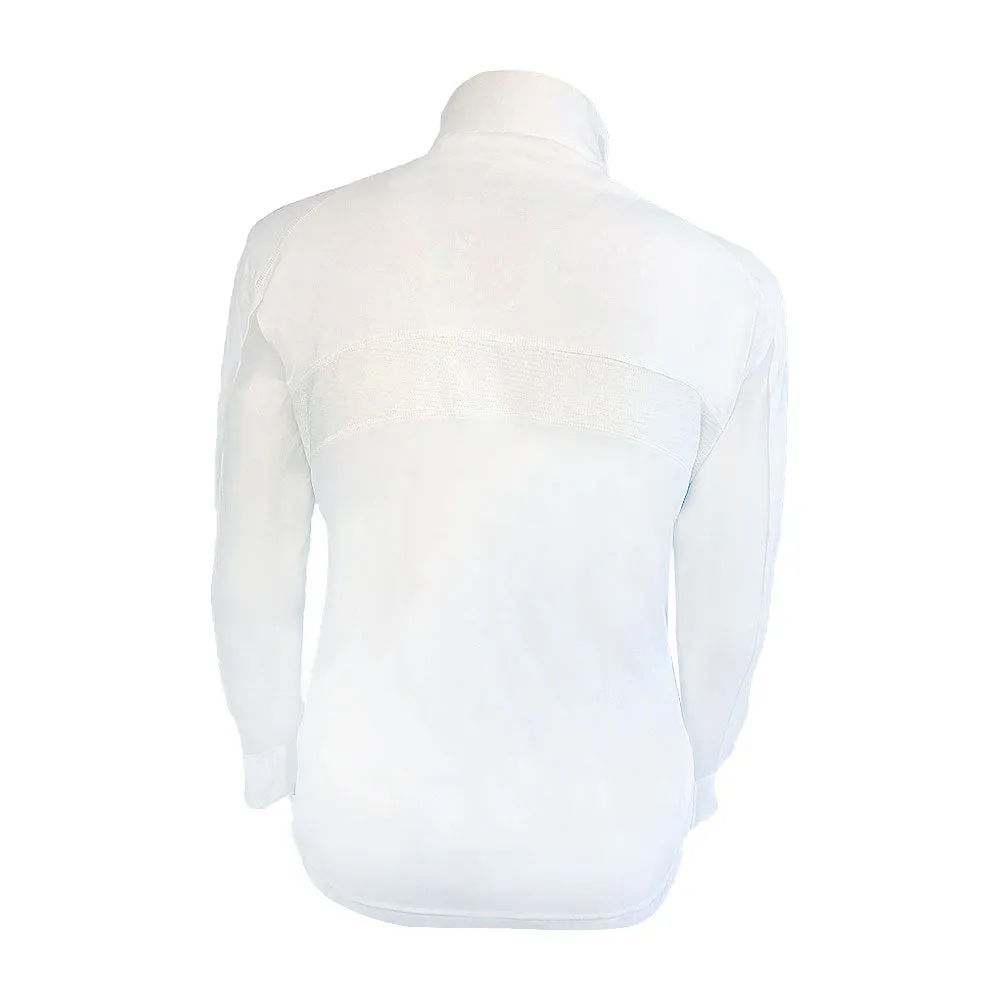 Ladies EA Ventilated Zip Shirt