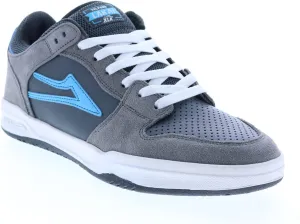 Lakai Telford Low Grey/Cyan Suede 10 D (M)