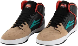 Lakai Telford Tan/Black Leather 9.5 D (M)