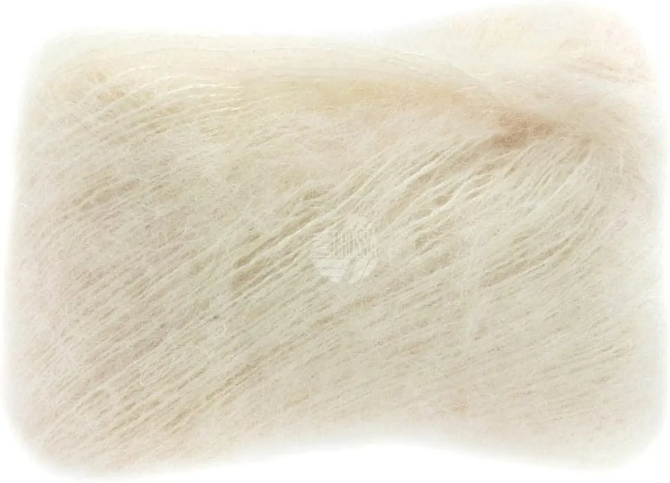 Lana Grossa Setasuri, 02 Cream Yarn