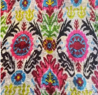 Large Tote Ikat Handle