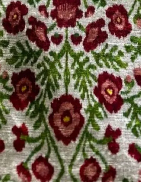 Large Tote Ikat Handle