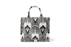 Large Tote Ikat Handle