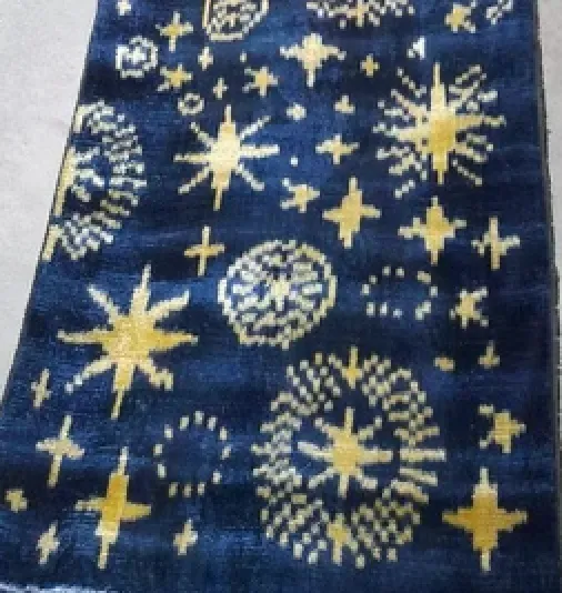 Large Tote Ikat Handle
