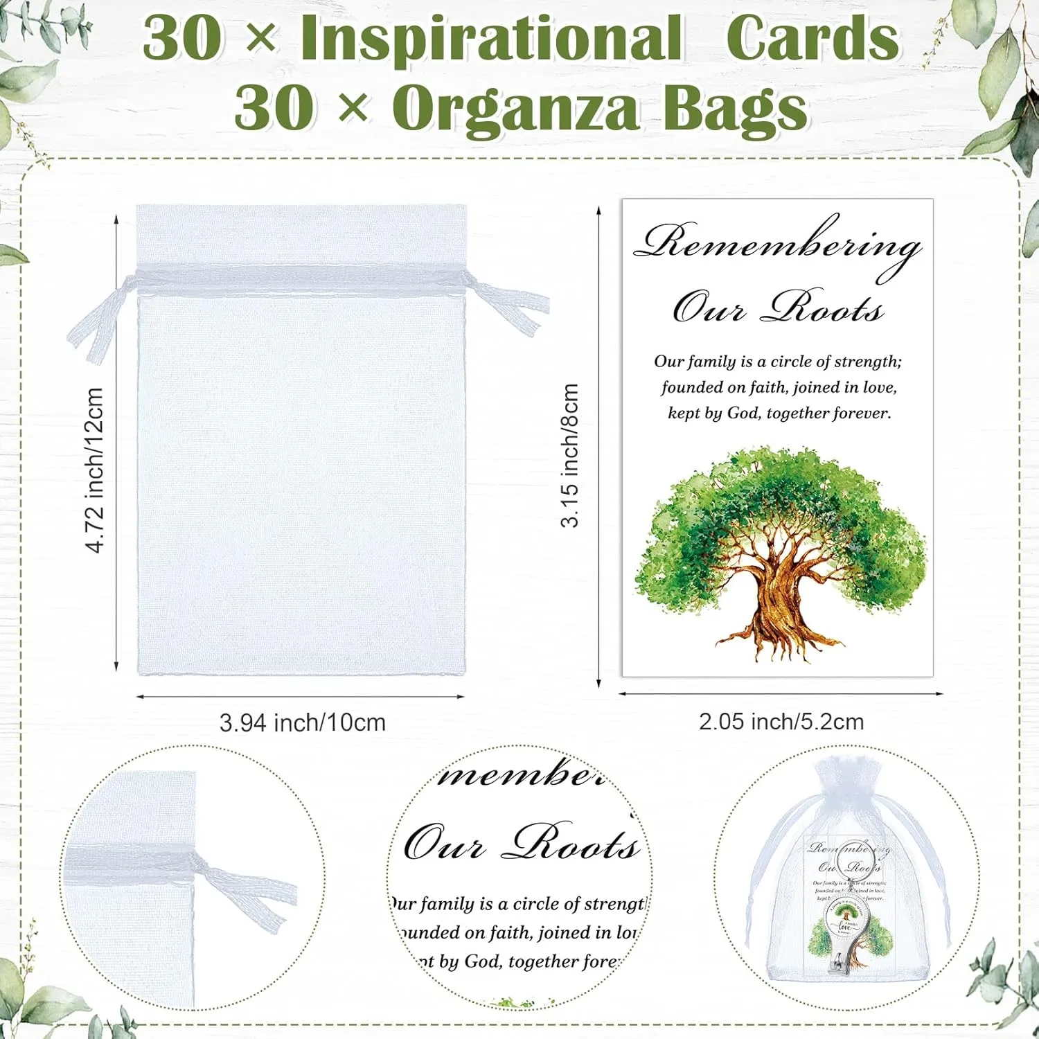 Lasnten 30 Sets Family Reunion Party Favors Decorations Bulk Family Tree Keychain Bottle Opener with Card and Gift Bag for Home Reunion Party Supplies