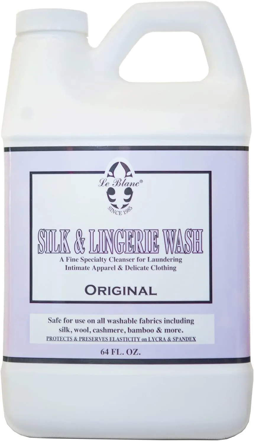 Le Blanc® Original Silk & Lingerie Wash – Luxury Laundry Cleanser for Delicates - 64 oz. (1 pack)