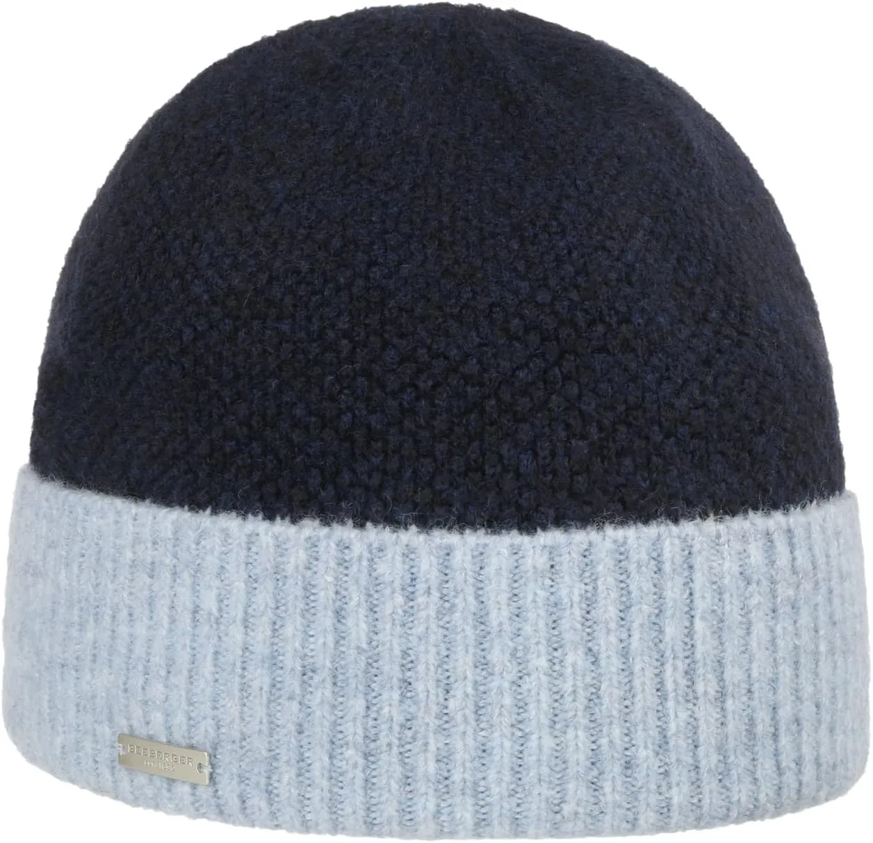 Lelica Beanie with Cuff Women Navy One Size