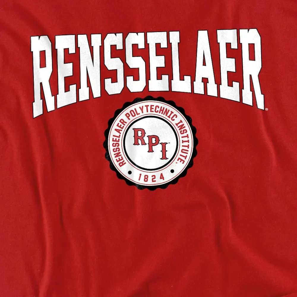LOGOVISION Rensselaer Polytechnic Institute Collegiate Seal Unisex Infant Snap Suit for Baby