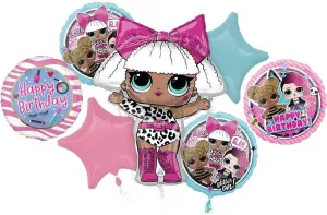 LOL Surprise Birthday Party Supplies Balloon Bouquet Decorations