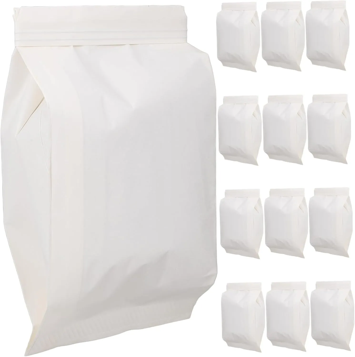 Luxshiny Portable Emesis Bags 50pcs Car Sickness Bags Strong Adhesive for Travel Car Airplane and Road Trips