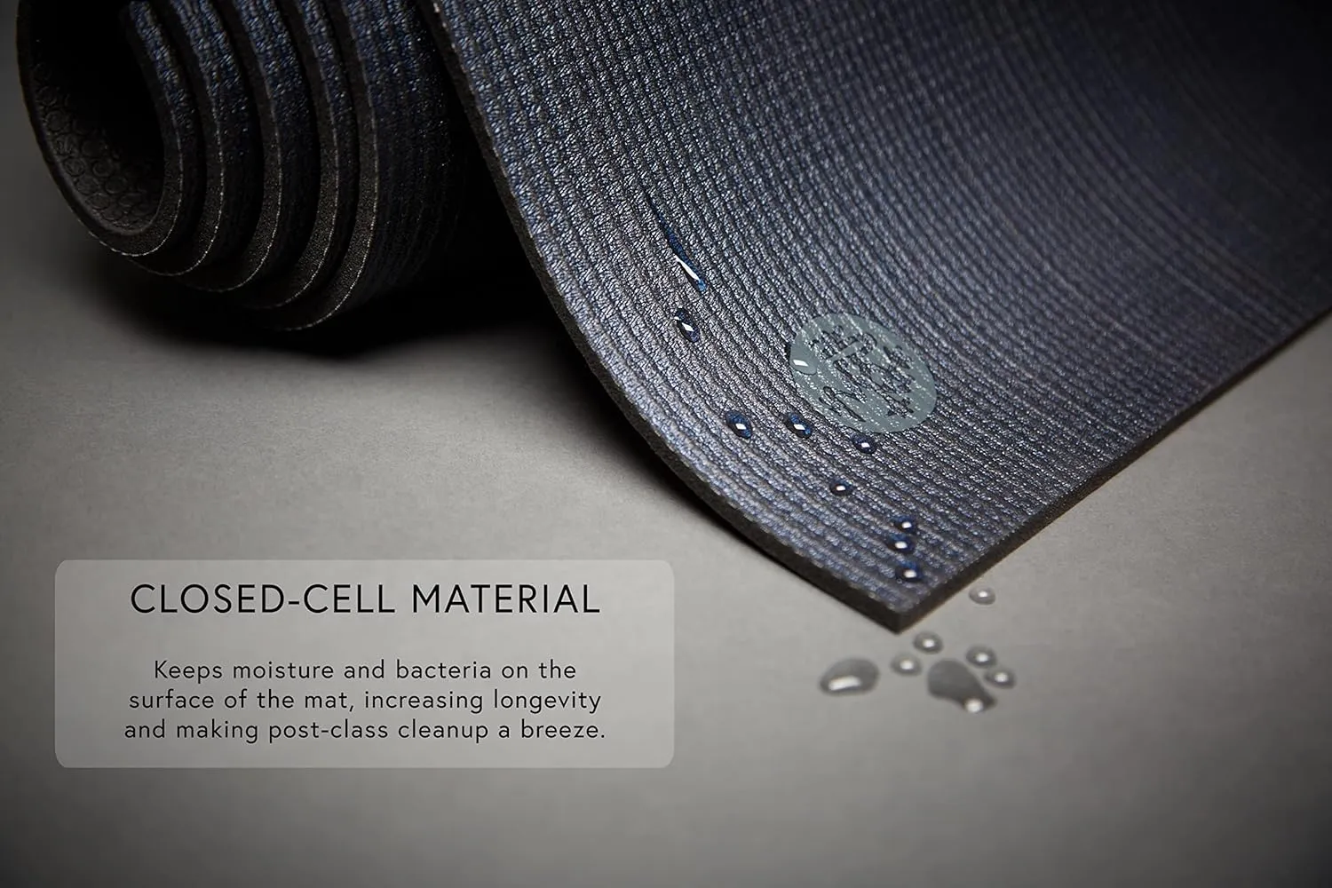 Manduka PRO Yoga Mat - Teacher Recommended, Non-Slip Textured 6mm ultra-dense, Hot Yoga Workout, Studio at Home Pilates
