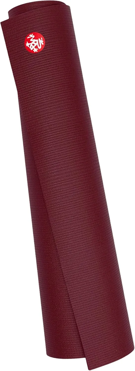 Manduka PRO Yoga Mat - Teacher Recommended, Non-Slip Textured 6mm ultra-dense, Hot Yoga Workout, Studio at Home Pilates
