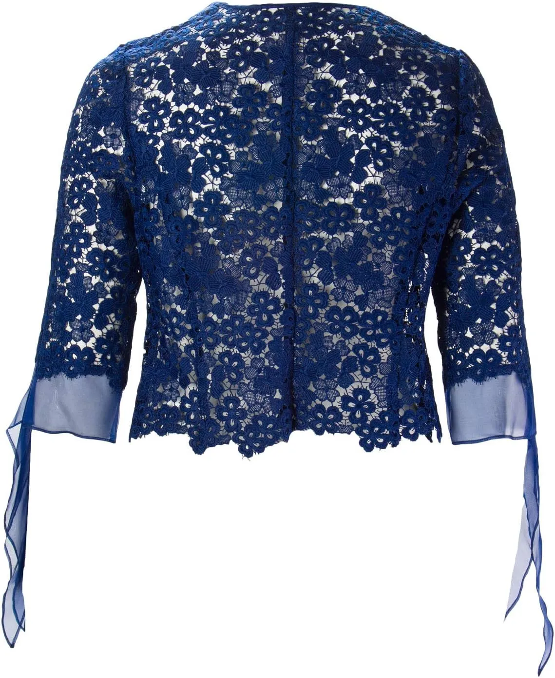 MARINA RINALDI Women's Fabiana Lace Bolero Jacket