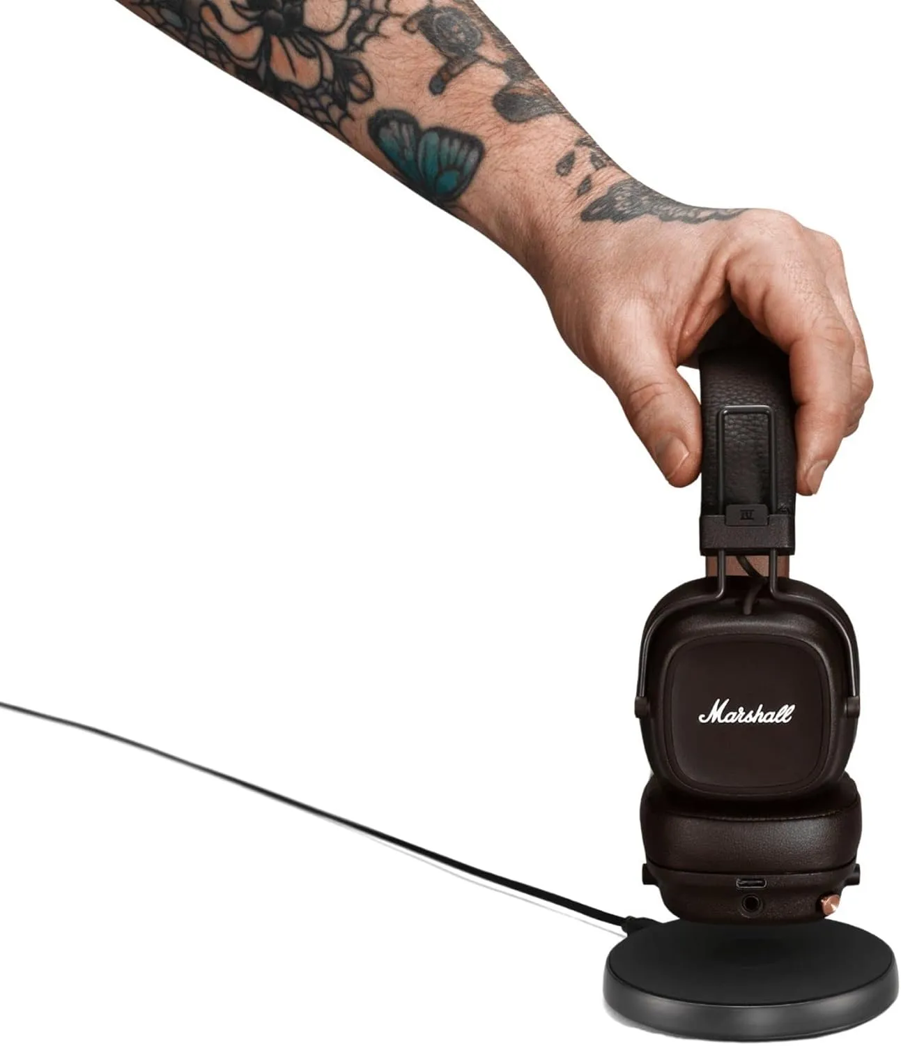 Marshall Major IV On-Ear Bluetooth Headphones, Brown