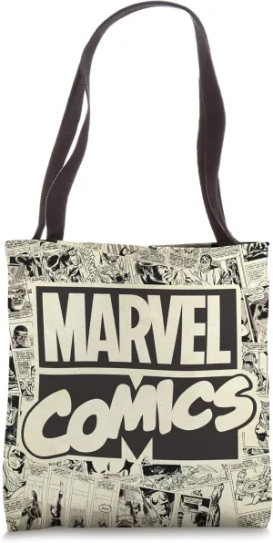 Marvel Comics Retro Comic Panels Tote Bag