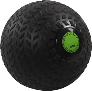 Medicine Ball Medicine Ball Slam Ball, Black Low-Stretch Fitness Ball with A Textured Surface, Used for Physical Exercise, Cross-Training Aerobics (Size : 8kg/17.6lb)